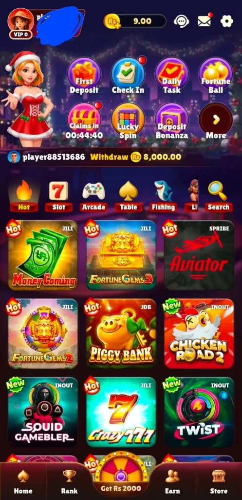 777Daulat Game Dashboard Image