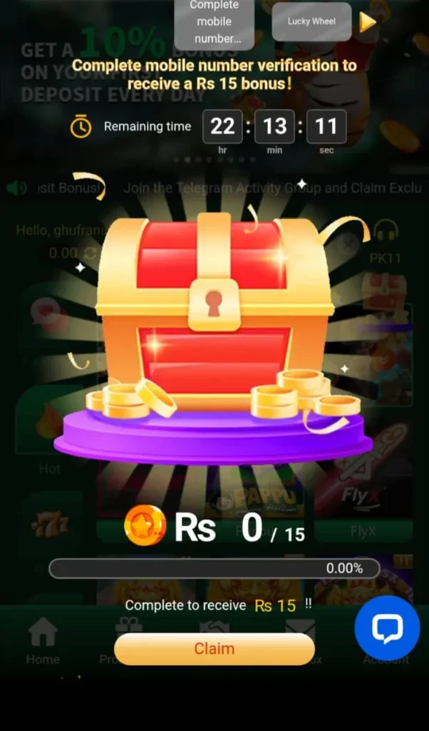  PK11 Game  Dashboard Image