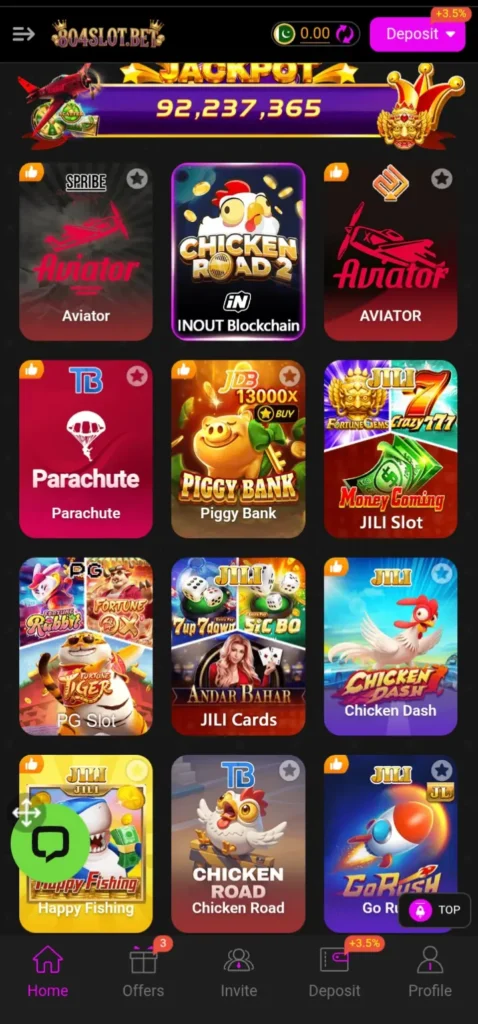  804SLOTBET  Dashboard Image