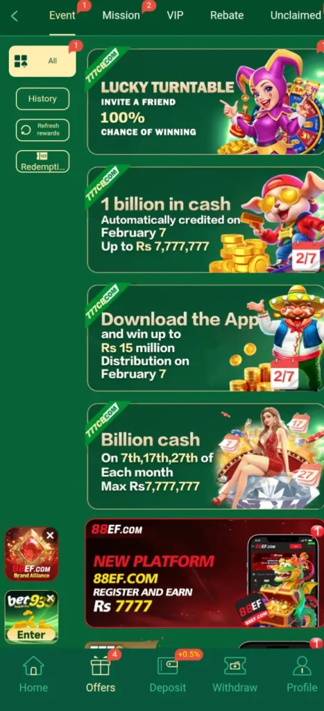 777CB Game Dashboard Image