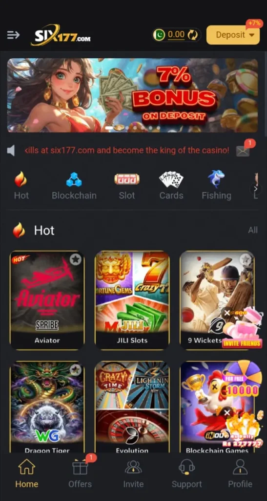 SIX177 Game Dashboard Image