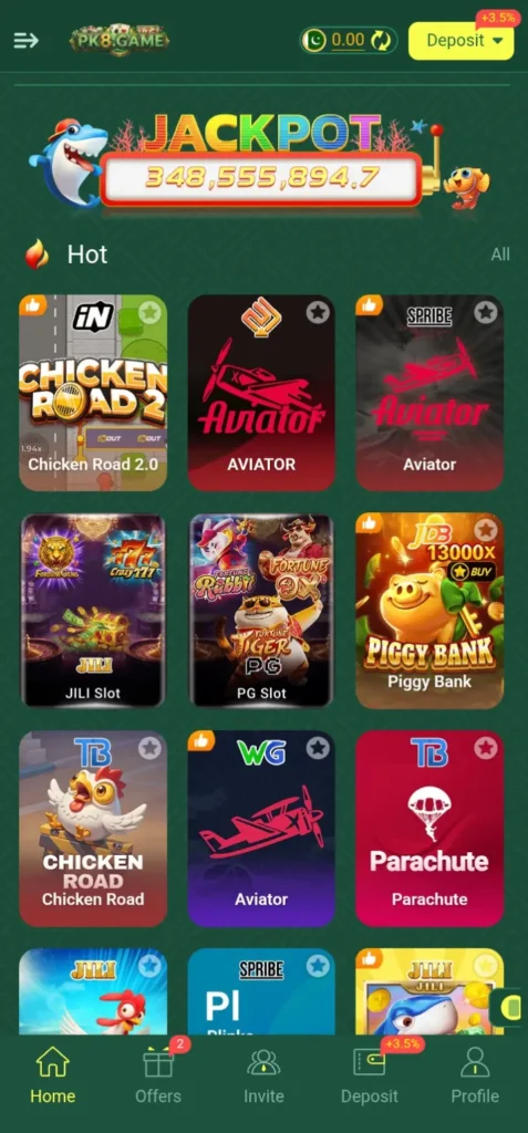 PK55 Game Dashboard Image